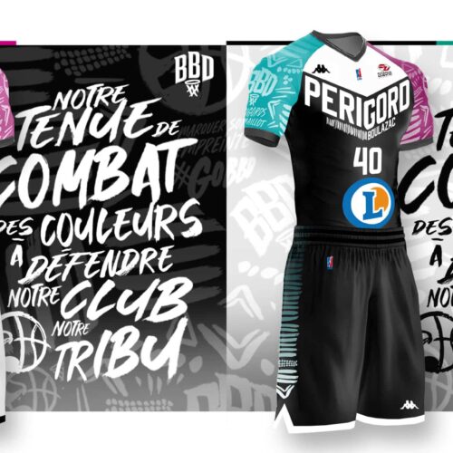 Image de l'article Kappa et le Boulazac Basket Dordogne dévoilent les maillots officiels pour la saison 2019-2020