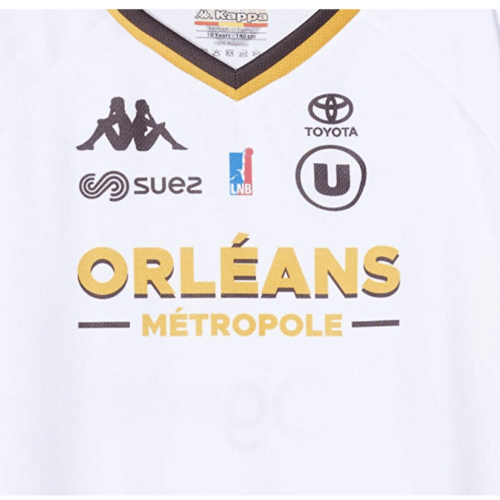 Image de l'article Kappa introduit les maillots officiels de l’Orléans Loiret Basket pour la saison 2019-2020