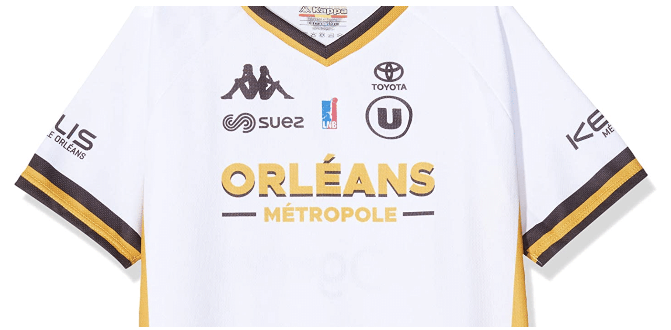 Maillot De Foot Orléans 2018-2019 - Coupe De La Ligue - Vintage Mutombo - 04030