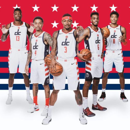 Image de l'article Les Washington Wizards et Nike présentent les maillots officiels 2019-2020 de la franchise