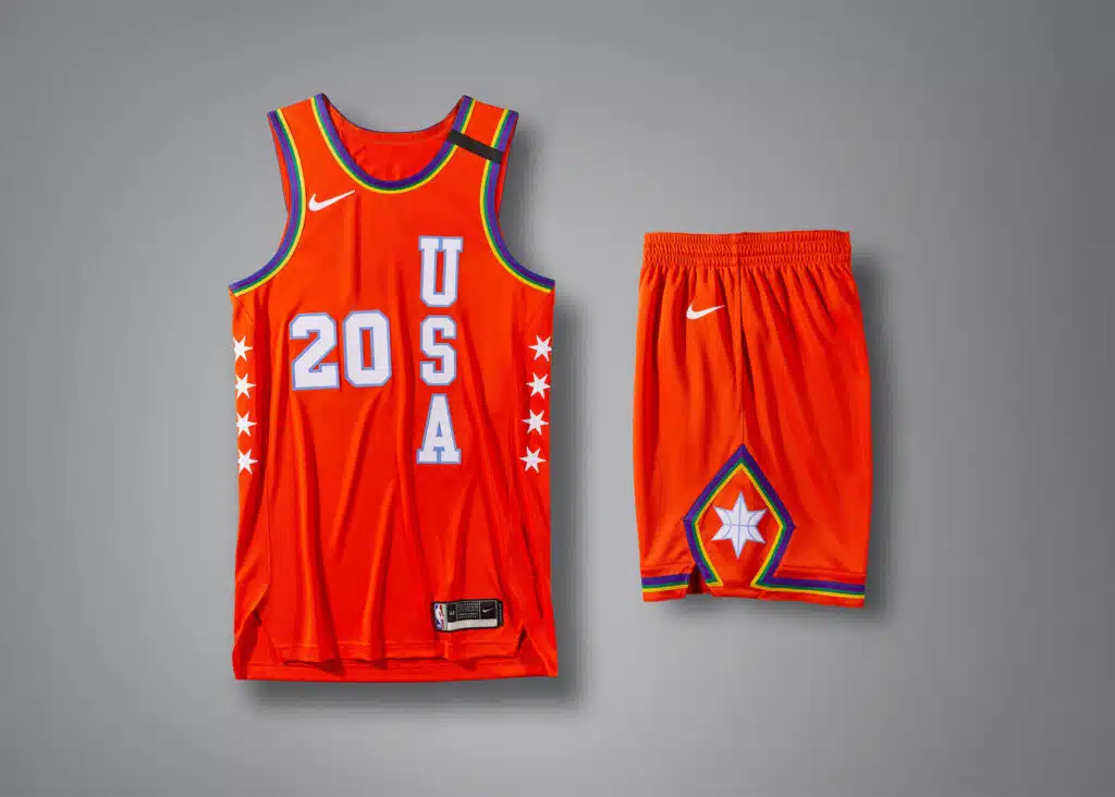 maillot rising star challenge 2020 team usa