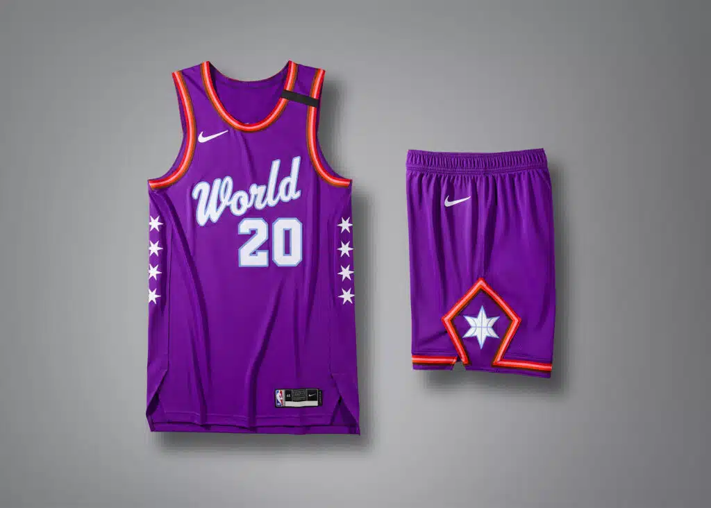 maillot rising star challenge 2020 team world