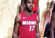 Image de l'article Nike présente le maillot officiel du Miami Heat 2019-2020 pour les gros matchs : la “Statement Edition”