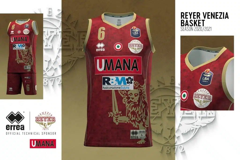 maillot basket errea venis vote supporter