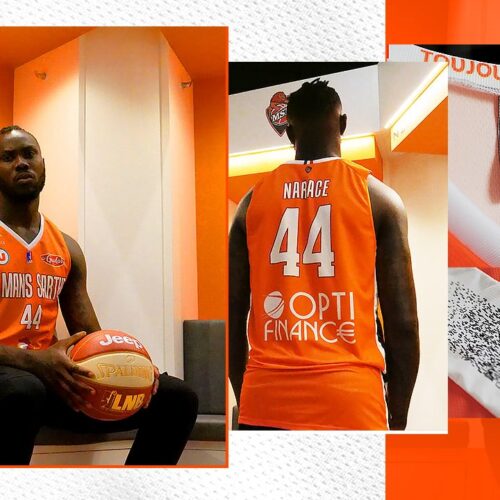 Image de l'article Les premières images du nouveau maillot du Mans Sarthe Basket
