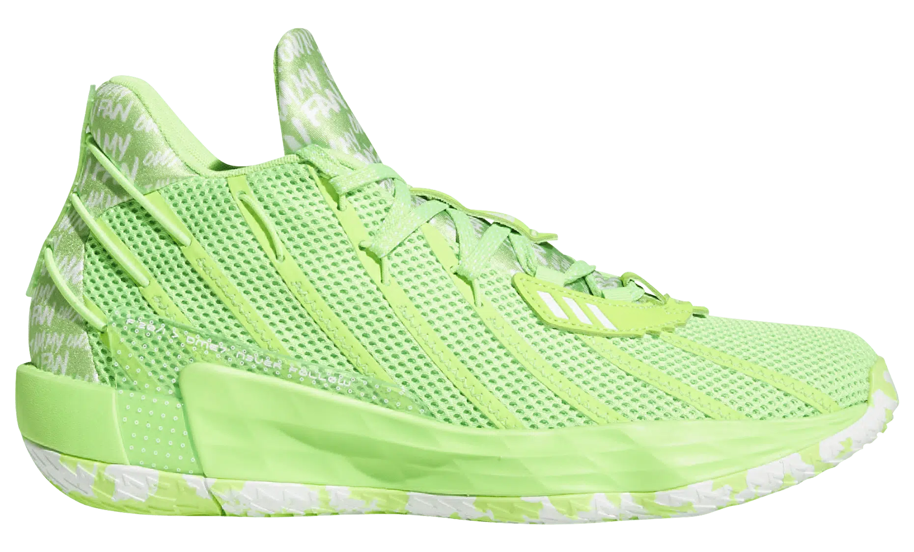 adidas dame 7 neon