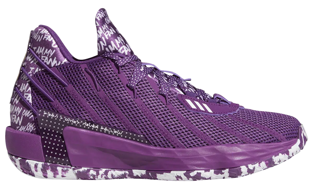 adidas dame 7 purple