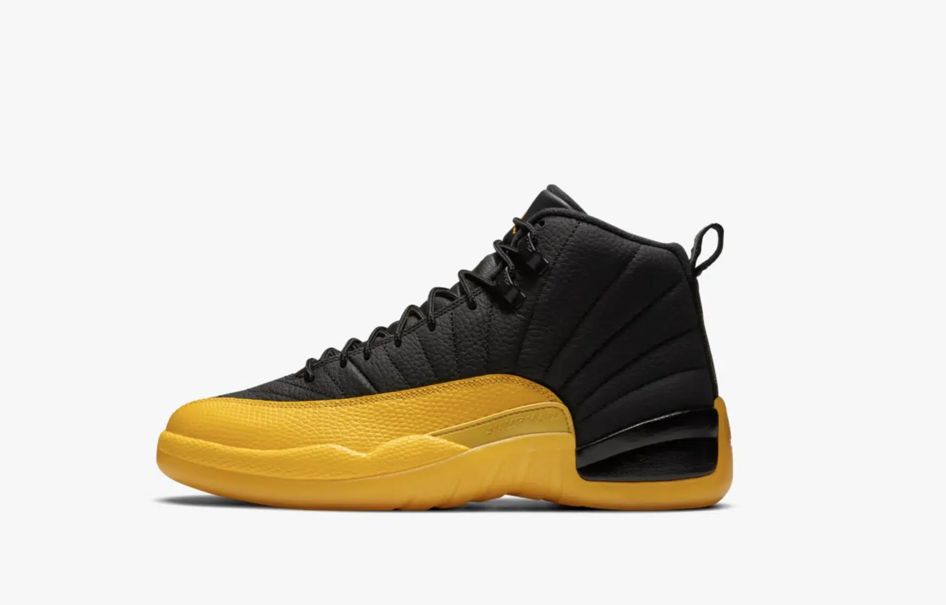air jordan 12 gold university black