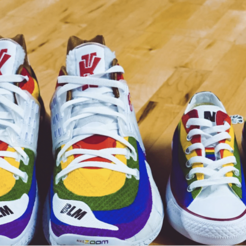 Image de l'article Des chaussures WNBA customisées au service de la justice sociale : à la découverte de