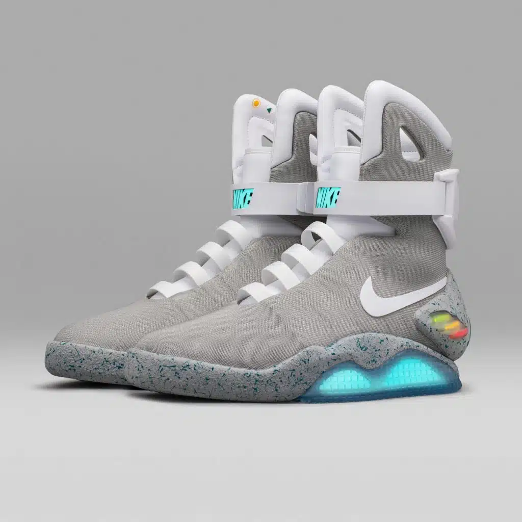 nike mag retour vers le futur marty mc fly