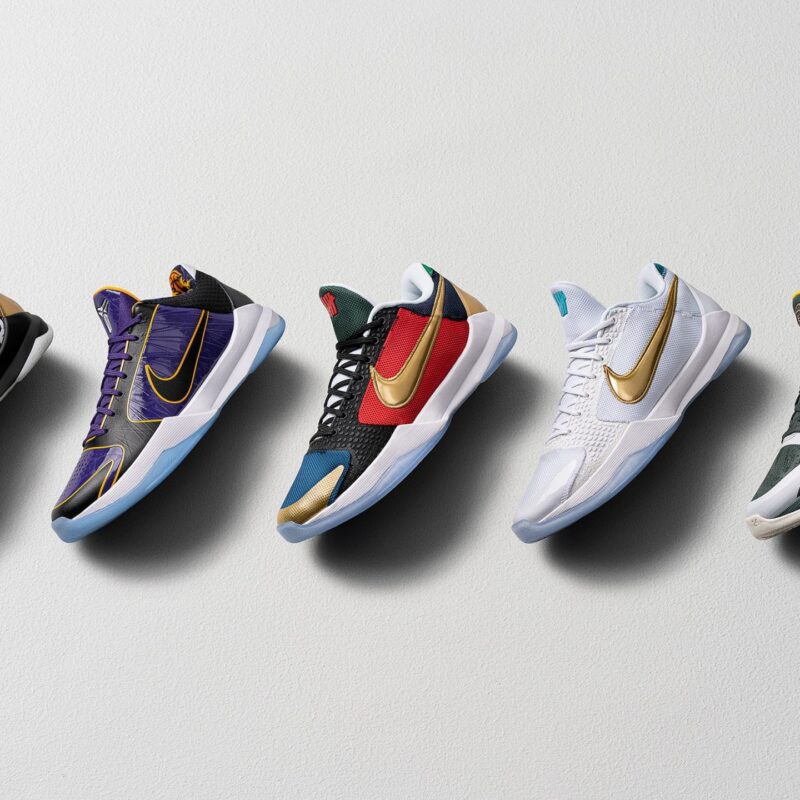 kobe bryant protro 5 lakers et 4 nouveaux coloris