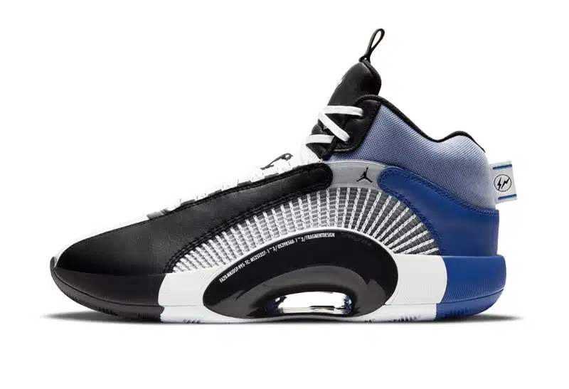air jordan 35 bleu blanc noir