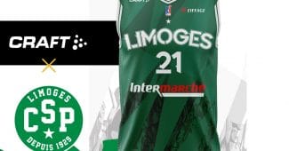Image de l'article Les nouveaux maillots du CSP Limoges dévoilés par Craft