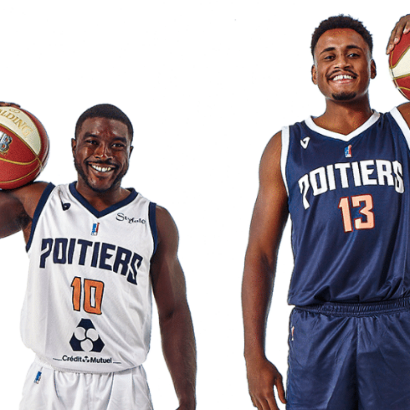 nouveaux maillots poitiers basket 86 vestiaire du sport