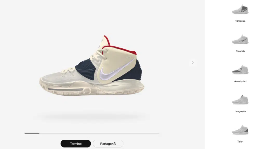 nike by you chaussure signature basketball personnalisées