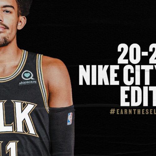 Image de l'article Le maillot City 2020-2021 des Atlanta Hawks dévoilé, sous forme d'hommage à Martin Luther King