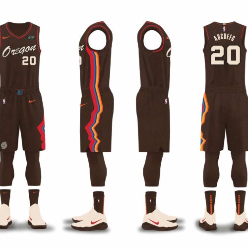 Image de l'article Le Maillot City des Portland Trail Blazers dévoilé par la franchise, sous forme d'hommage à l'Oregon