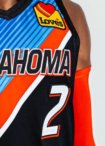 Image de l'article Le maillot City du Thunder d'OKC en hommage à l'Oklahoma
