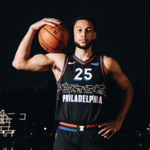 Image de l'article Le Maillot City des Philadelphia Sixers dévoilé avec Ben Simmons