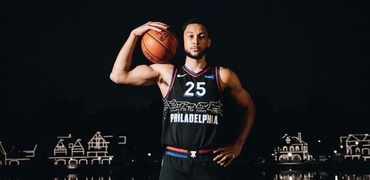 maillot city philadelphia sixers 2020 2021 76ers nike