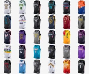 Maillots City NBA 2020-2021 officiels - basketpack