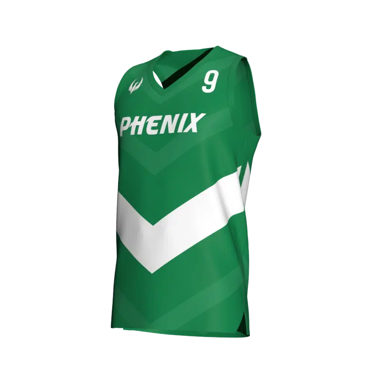 phenix sport maillot basket 100% plastique revalorises