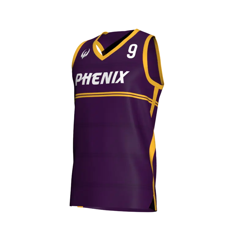 phenix sport maillot basket 100% plastique revalorises