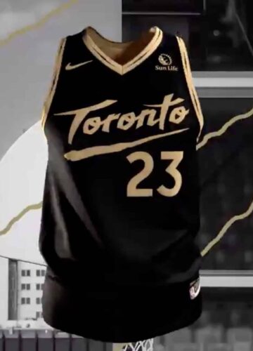 Image de l'article Maillot City des Toronto Raptors : 