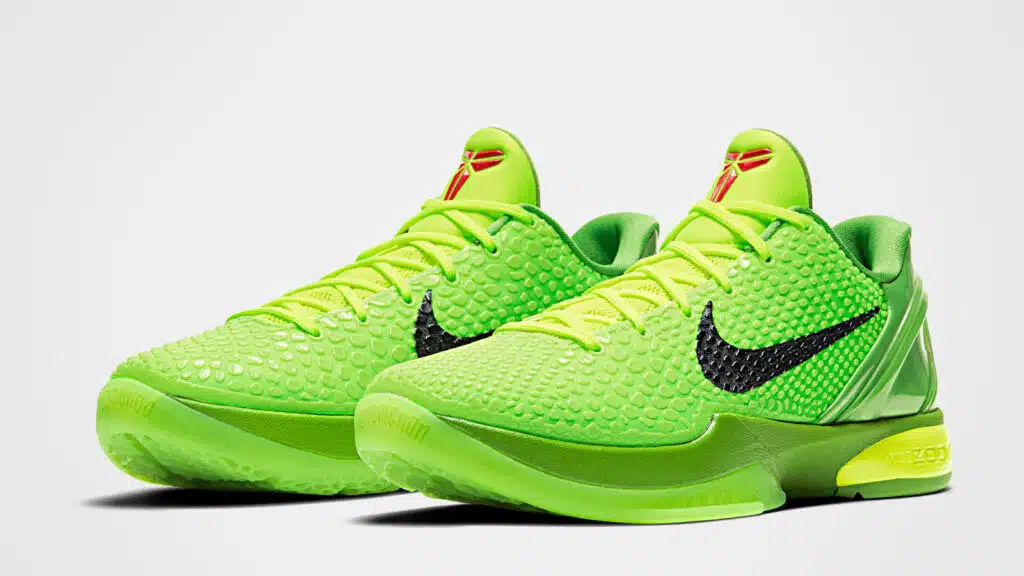 Kobe 6 protro grinch
