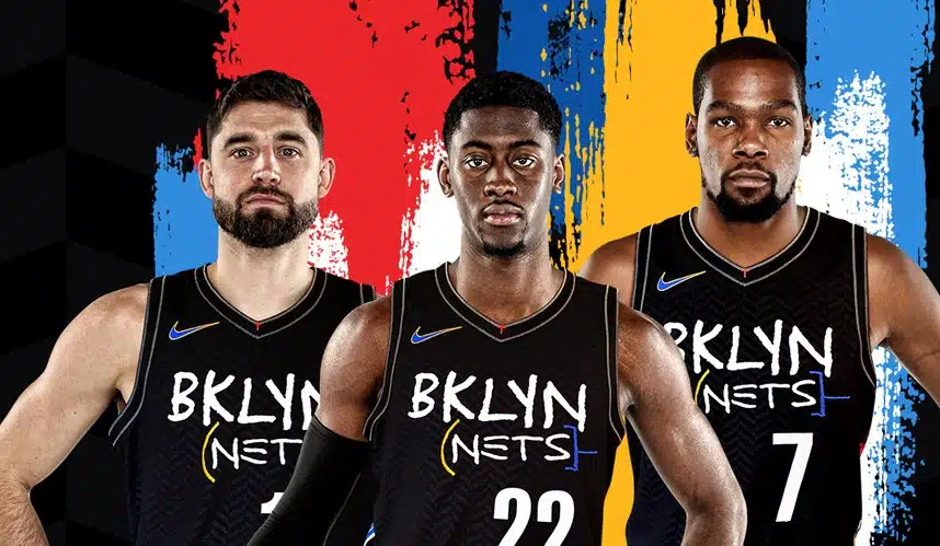 maillot city des brooklyn nets