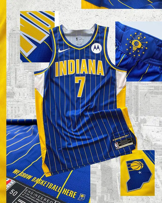 maillot city indiana pacers 2020 2021