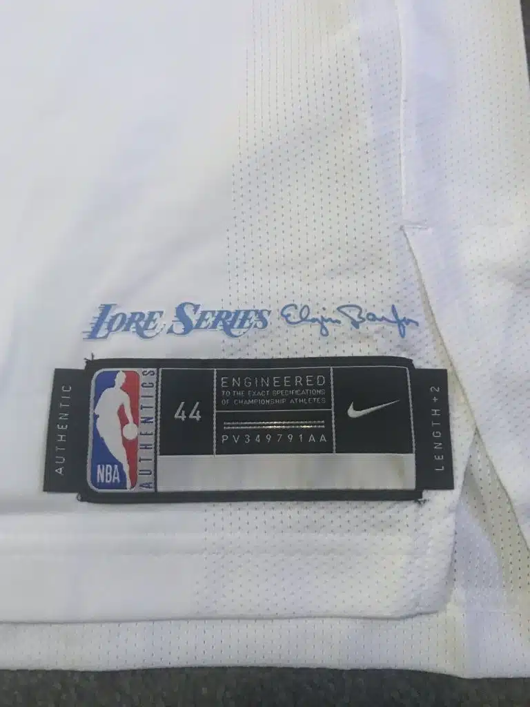 maillot city los angeles lakers baylor