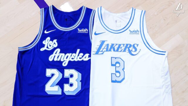 Maillot Lakers, maillots officiels des Los Angeles Lakers 2021-2022