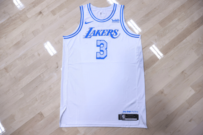 maillot city los angeles lakers baylor
