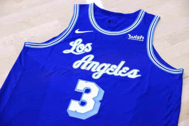 maillot classic los angeles lakers baylor