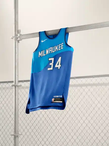 maillot city milwaukee bucks