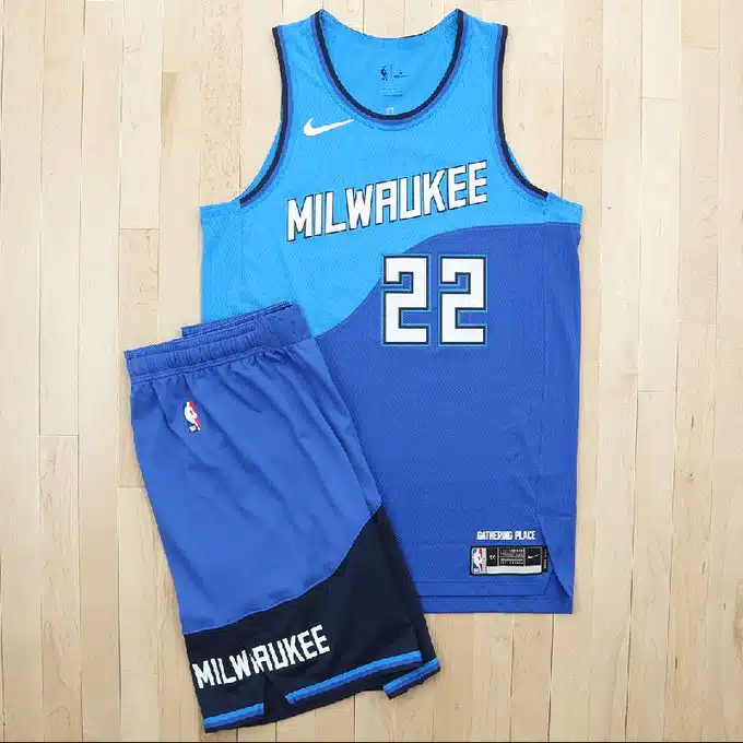 maillot city milwaukee bucks