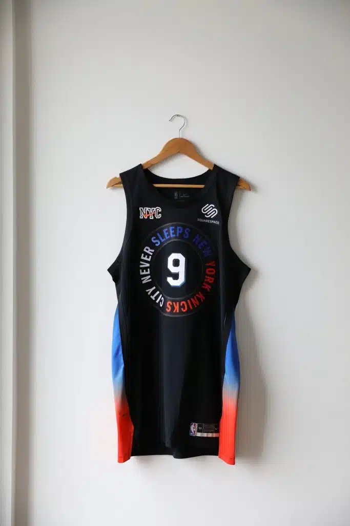 maillot city new york knicks city never sleep 2021