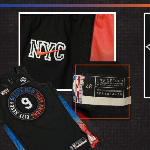 Image de l'article Maillot City des New York Knicks : le 
