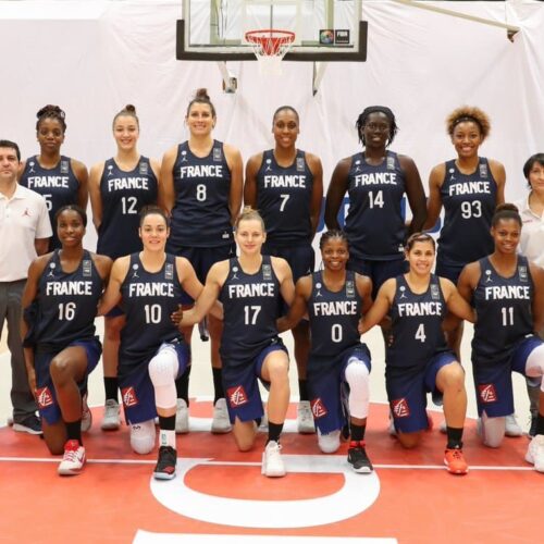 Image de l'article Les chaussures des joueuses de l'équipe de France féminine de basket en 2020