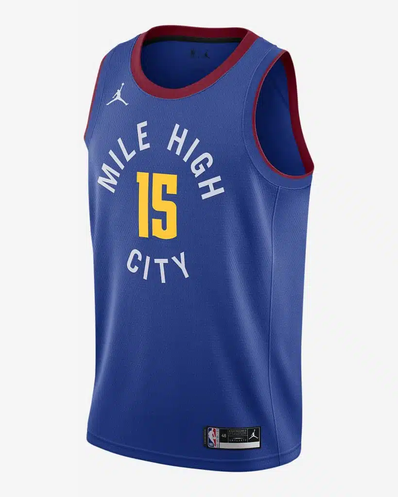 maillot statement denver nuggets jordan 2021