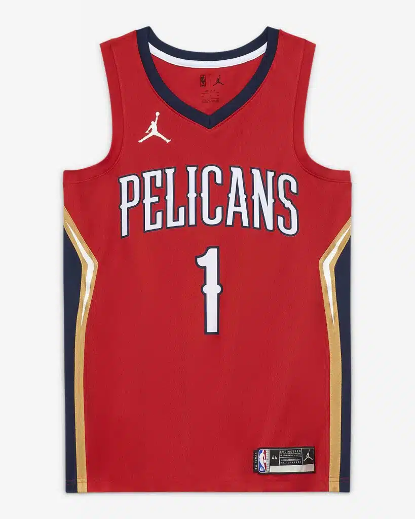 maillot statement new orleans pelicansjordan 2021