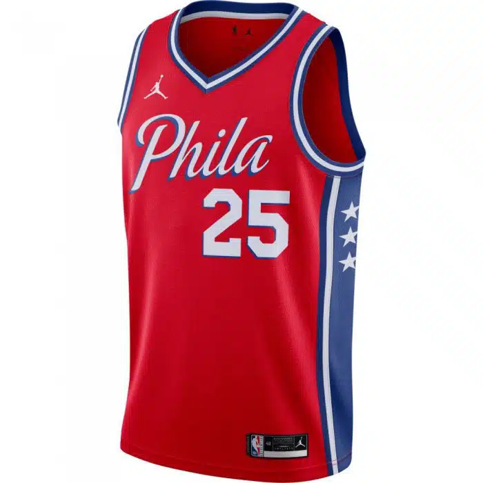 maillot philadelphia sixers jordan 2021