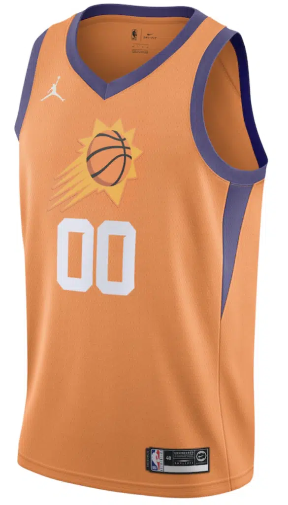 maillot statement phoenix suns jordan 2021