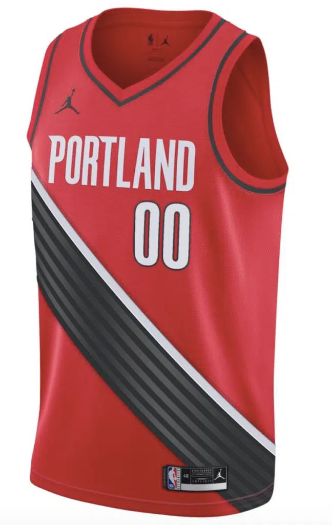 maillot statement portland trail blazers jordan 2021