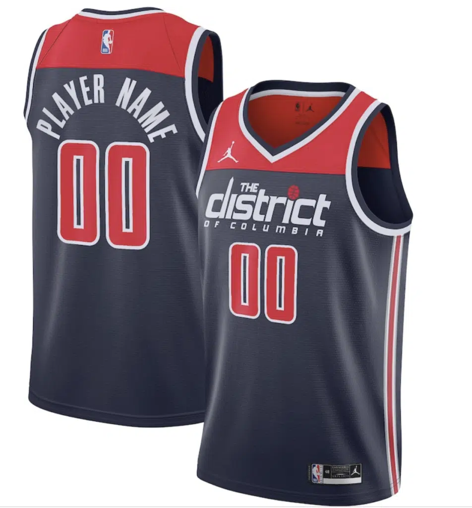 maillot statement washington wizards jordan 2021