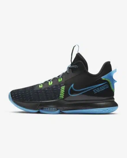 lebron 5 witness noir bleu