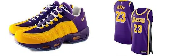 Air Max 95 NRG Lakers statement
