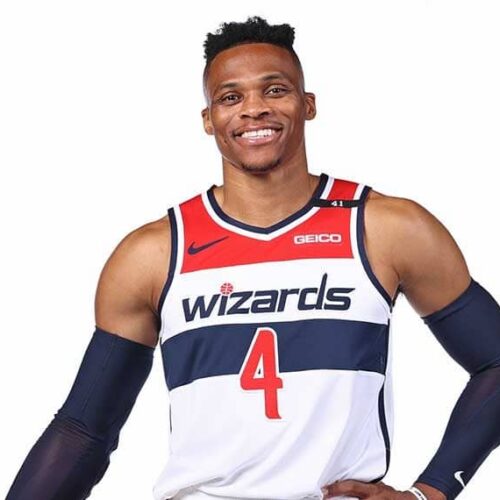 Image de l'article Maillot de Russell Westbrook : pourquoi les numéros 0 et 4 ?