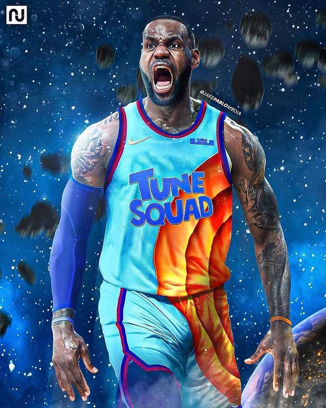 chaussures maillots space jam 2 lebron james monstars tune squad lebron 17 nike